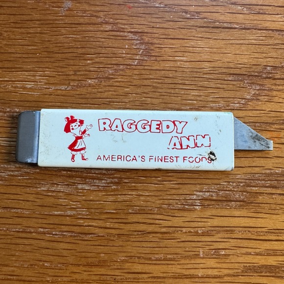 Pacific Handy Cutter Other - Vintage Raggedy Ann Pacific Handy Cutter Box Opener America's‎ Finest Foods USA